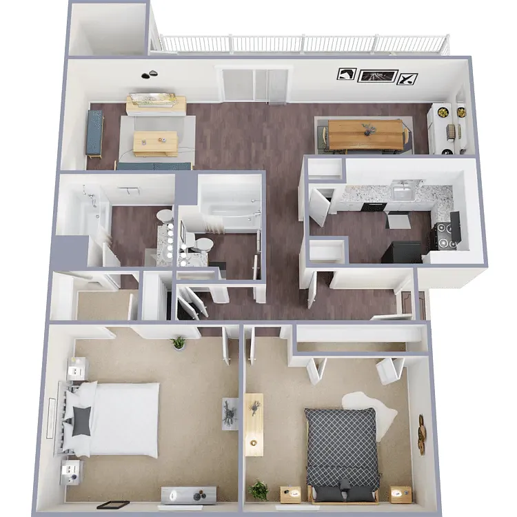 Floor plan The Lagoon Upgraded