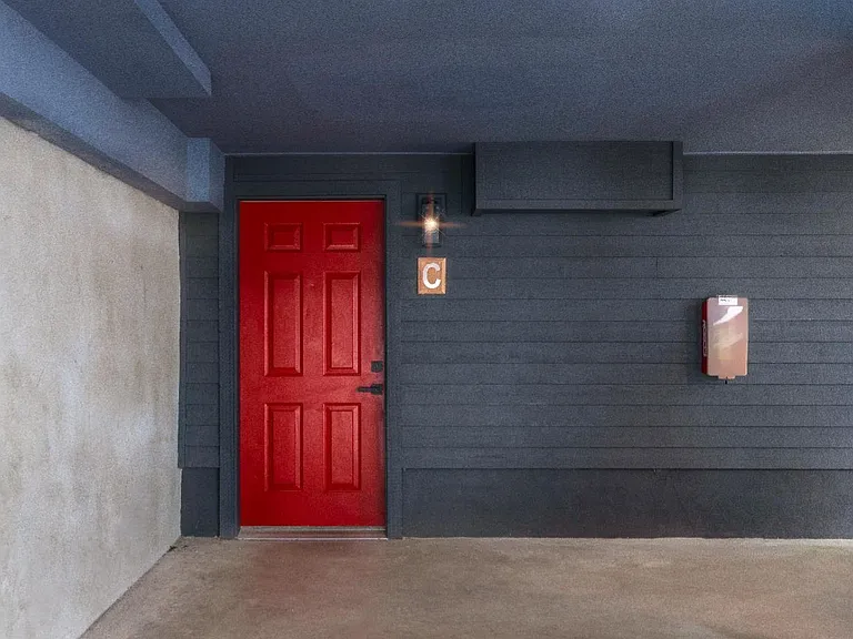 Unit front door