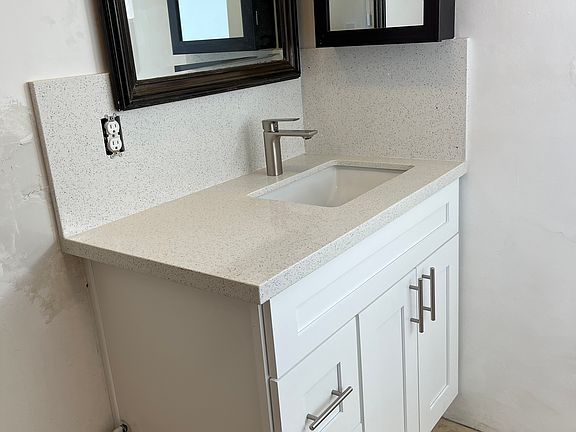 Bathroom vanity other view