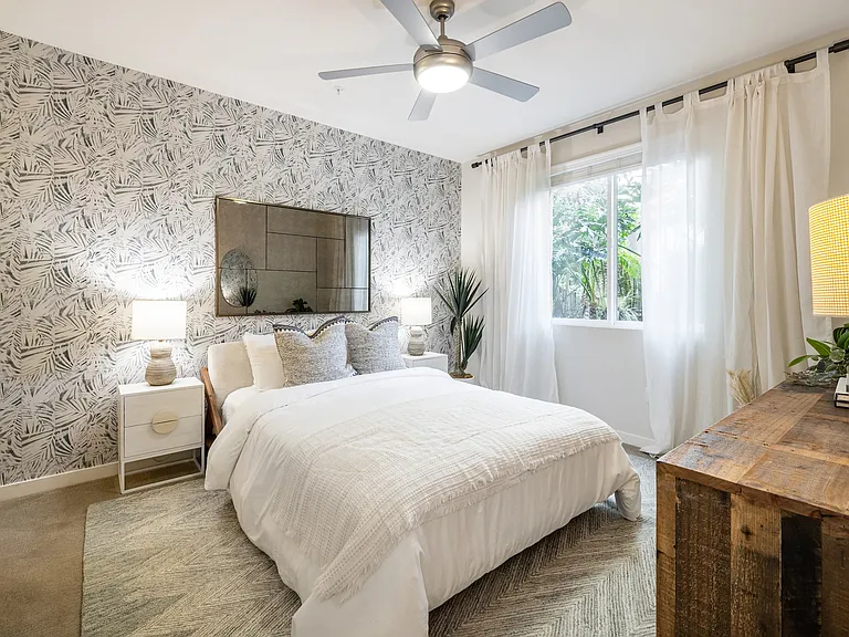 Elegant Bedroom | Elan Huntington Beach | Luxury Apartments Huntington Beach CA