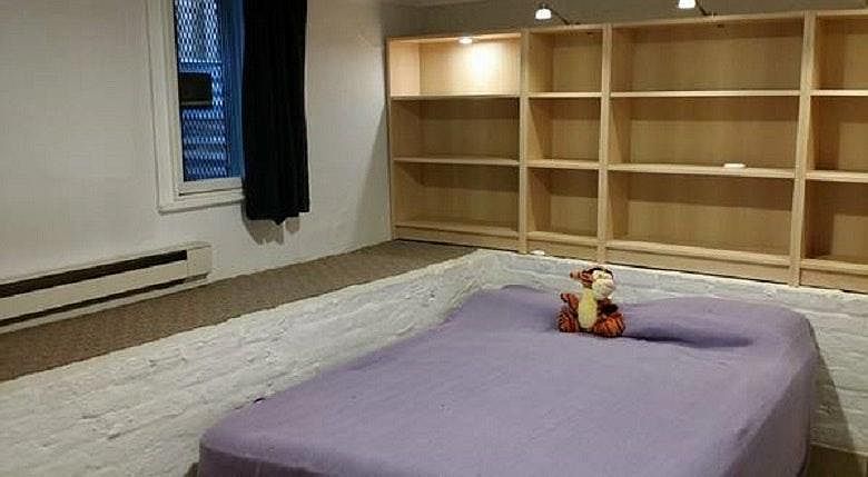 Bedroom (the airmattress is queen size to show space - built