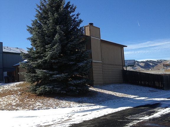 Front side of corner lot