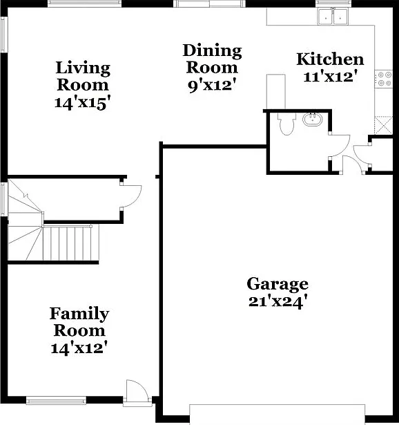 3 bed, 2.5 bath, 1862 sqft, $1,975 — Photo 3