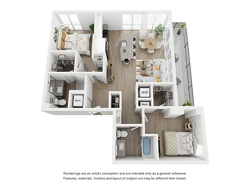 Floor plan B3