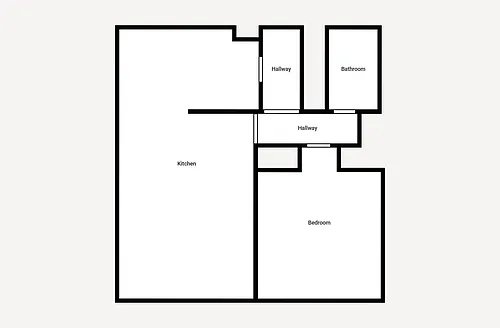 Floor plan 1- Bedroom