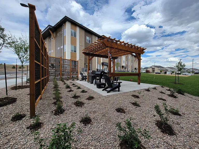 Phase I BBQ community area