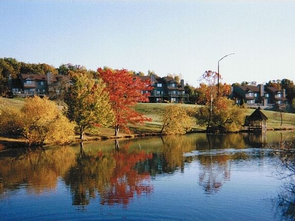 Hutter Lake looking across at Deer Run