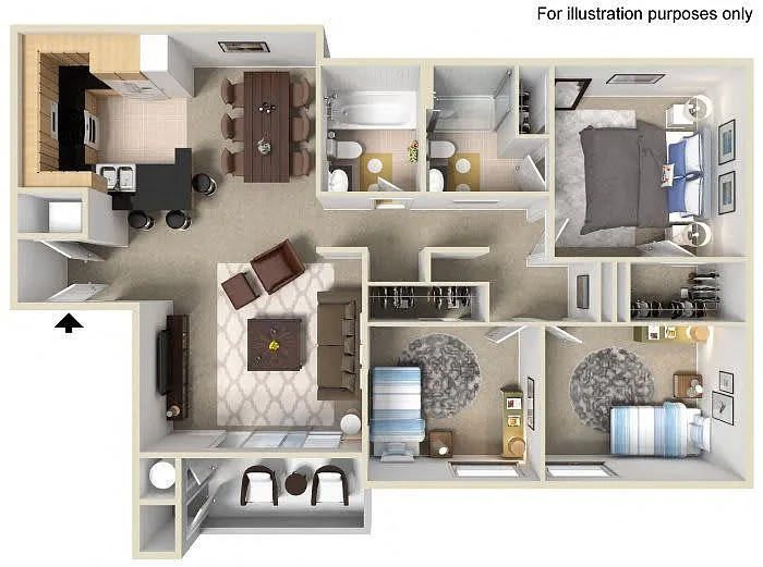 Floor plan 3X2