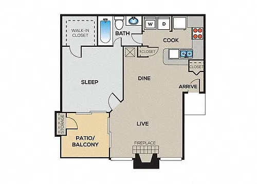 Floor plan A2R