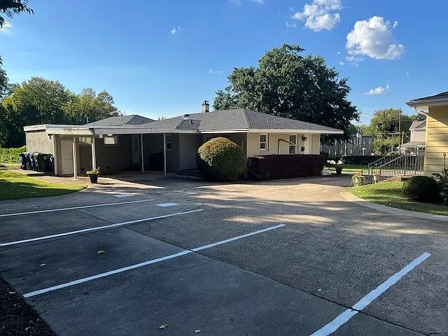 Rear View w/ Reserved Parking