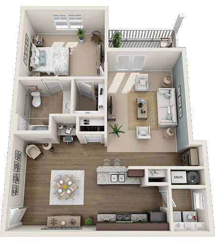 Floor plan The Sunset