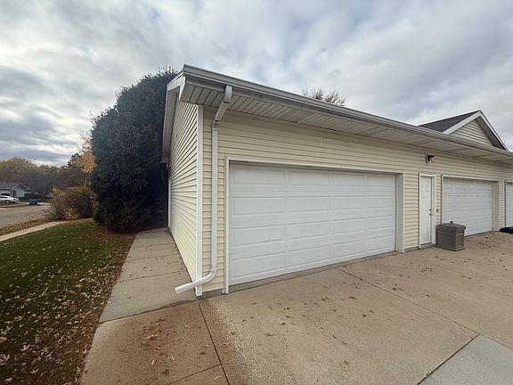 2 car attached garage with private entrance