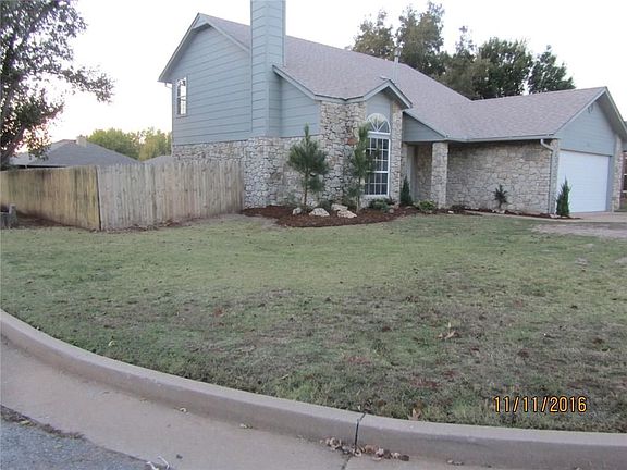 Nice corner lot with new landscaping and large backyard. Dirt in yard is leftover from landscapers a
