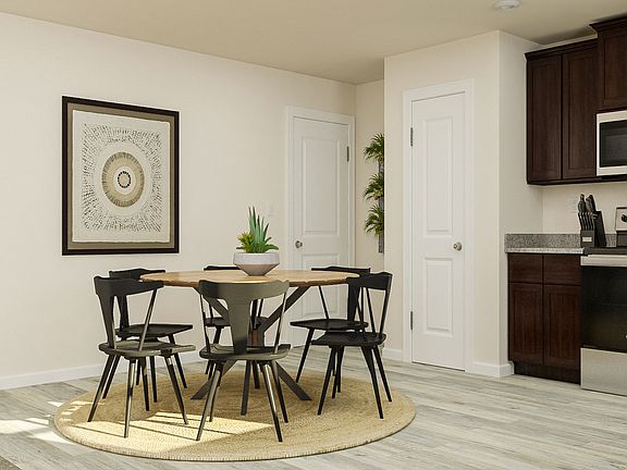 This home includes many designer upgrades, including high-grade wood cabinetry and LVP flooring.