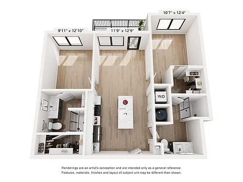 Floor plan Crest