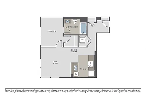 Floor plan Plan 1G