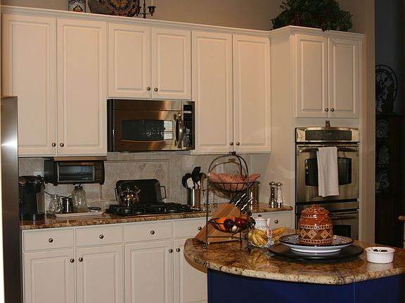 GE Profile stainless steel appliances