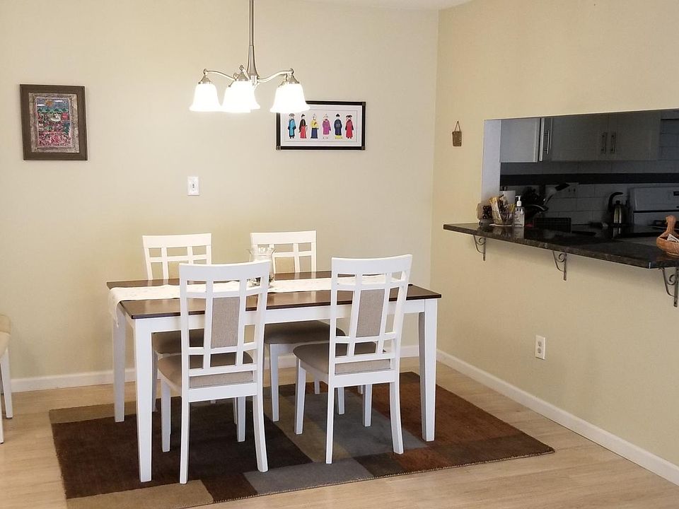 dining room with light