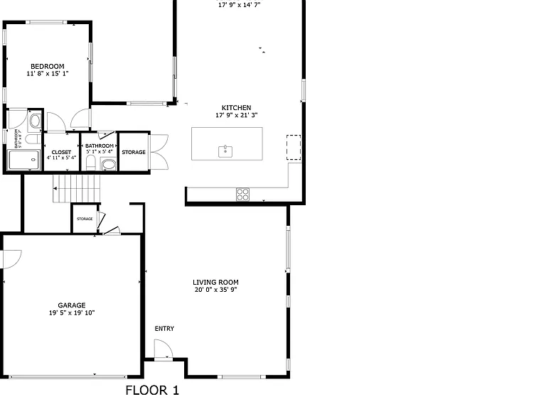 Main house floor 1 plan