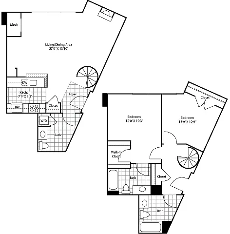 Floor plan Atlanta
