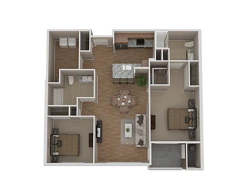 Floor plan Plan-D