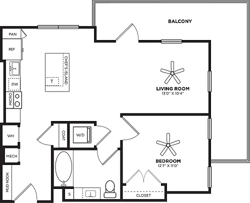 Floor plan A8
