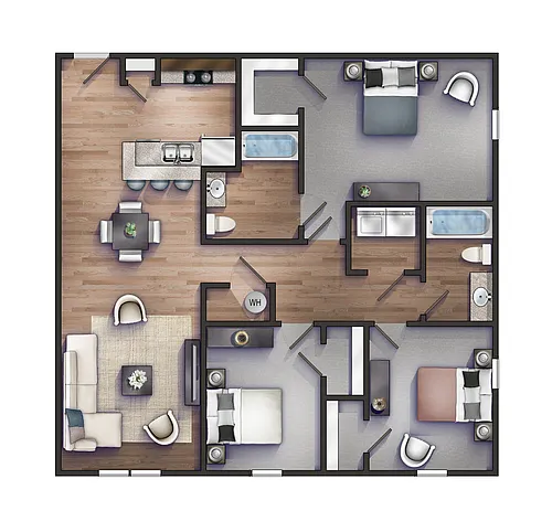 Floor plan The Heritage