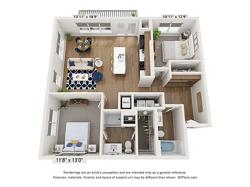 Floor plan B2 Sycamore