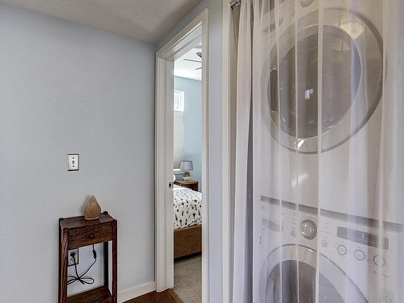New in-suite laundry and dryer.