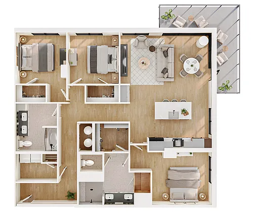 Floor plan C1 Premium