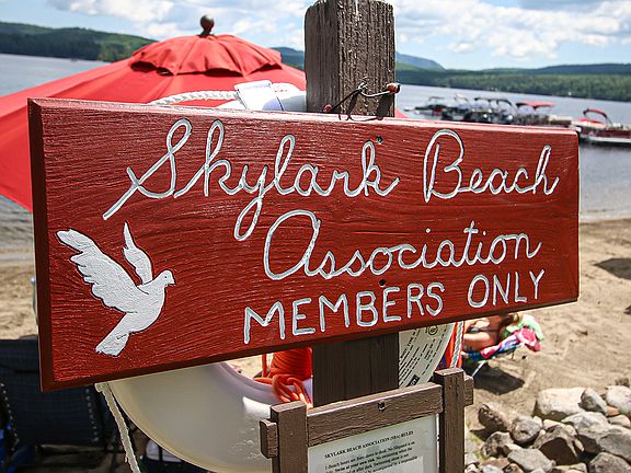 Nicest beach on Schroon Lk 