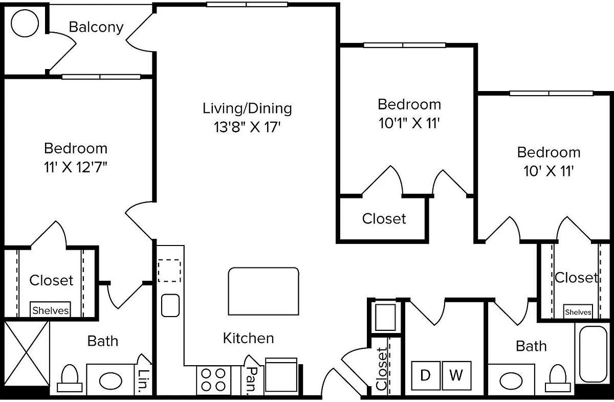 Floor plan C4