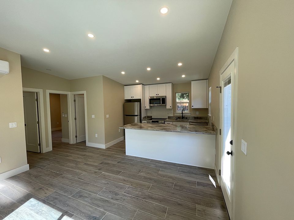 Entrance and kitchen