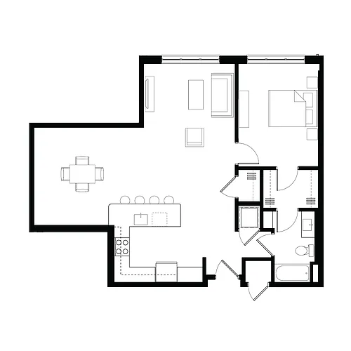 Floor plan A6