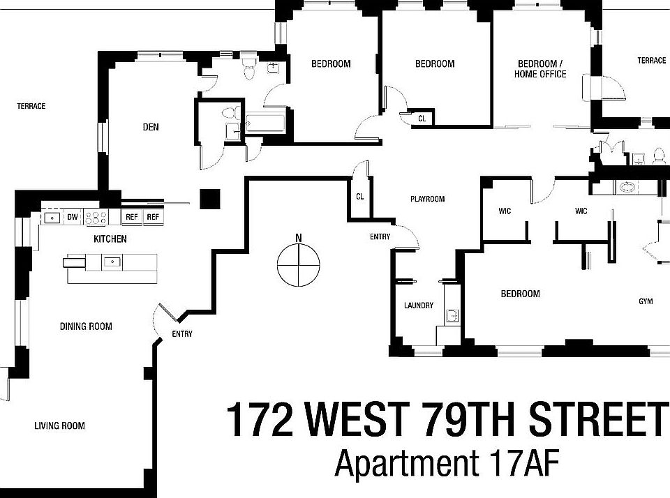 1st image of 172 W 79th St Unit 17AF