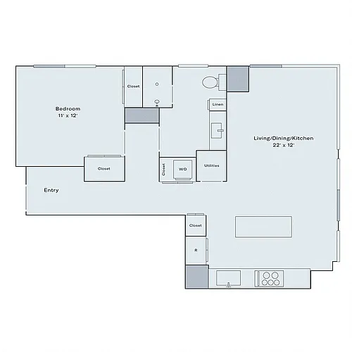 Floor plan A14