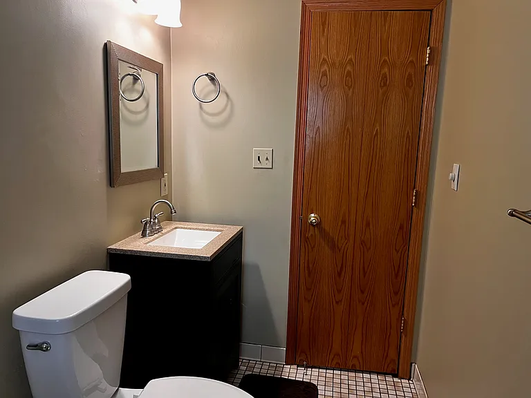 bathroom sink.