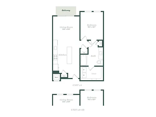 Floor plan 1A