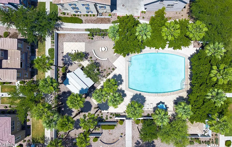 Two pools are available on the property.