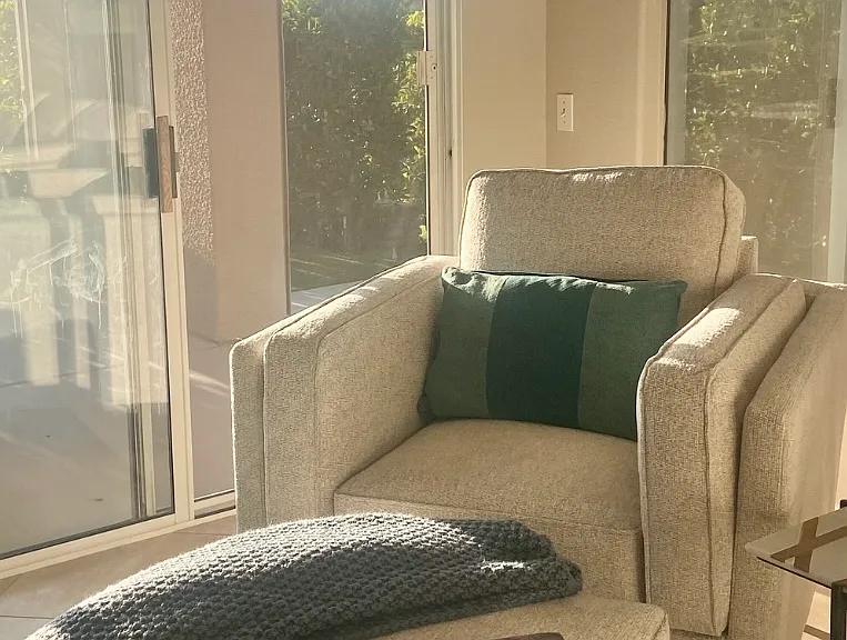 One of my favorite morning or afternoon reading spots.