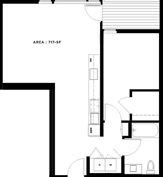 1 Bed, 1 Bath - Apt K 1 Bed, 1 Bath - Apt K