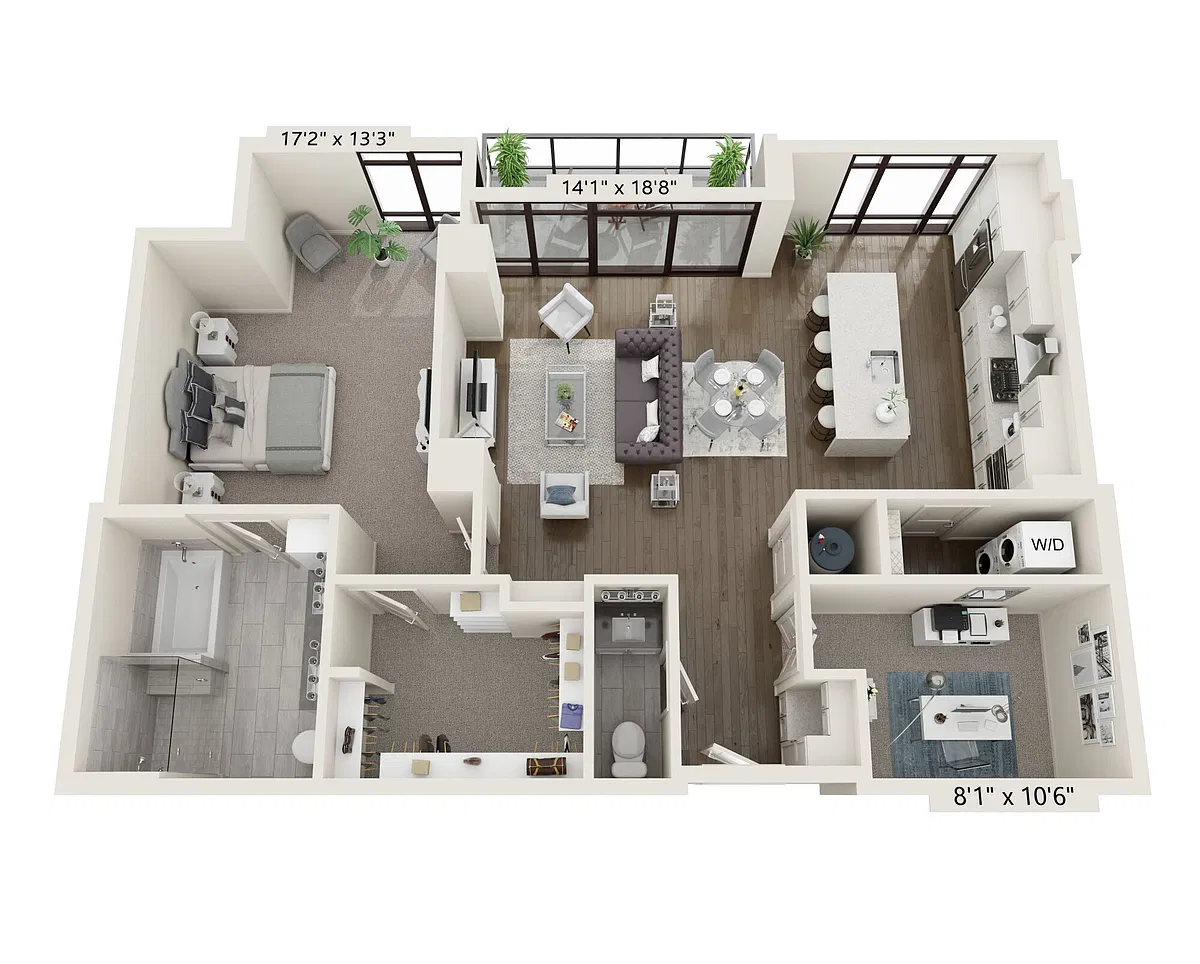 Floor plan Slate 1247