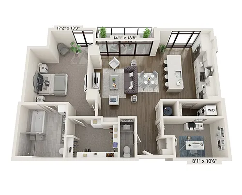 Floor plan Slate 1247