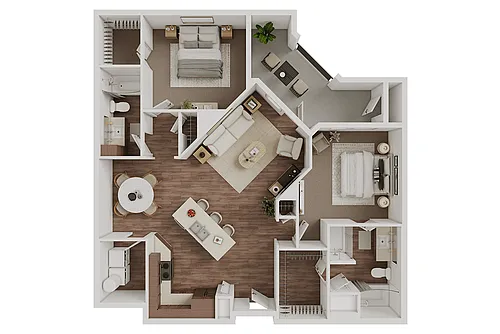 Floor plan B2