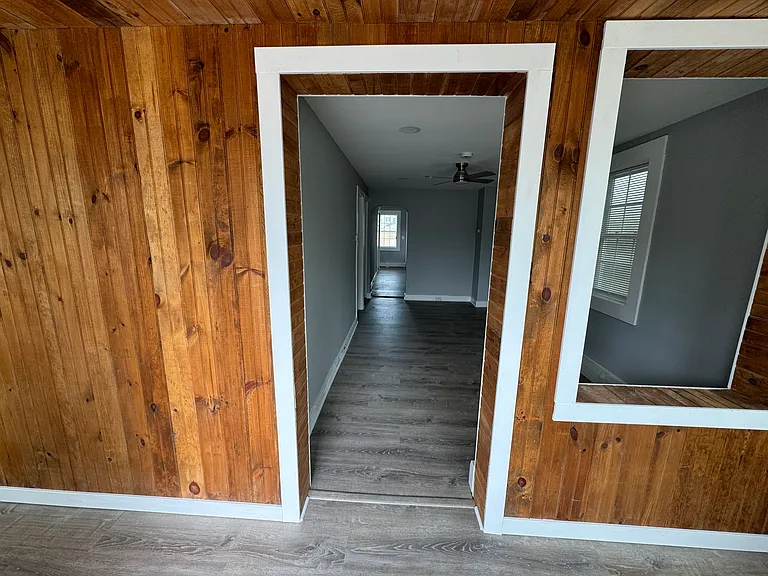 Front porch leading to living room