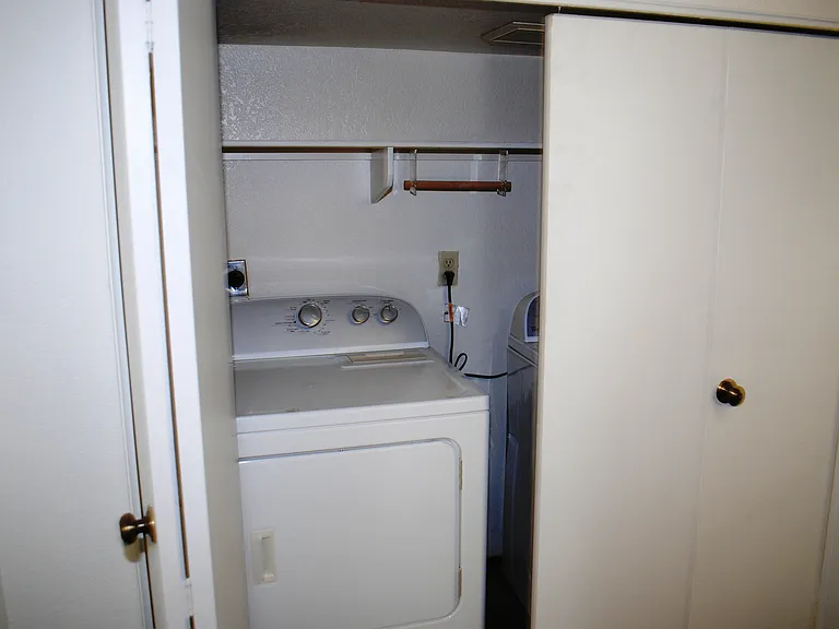 Laundry closet