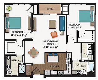 Floor plan The Bellevue