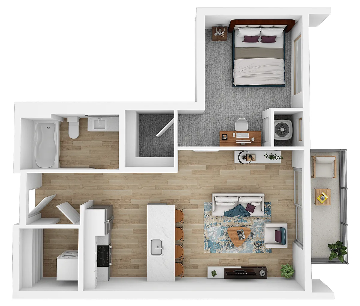 Floor plan B8