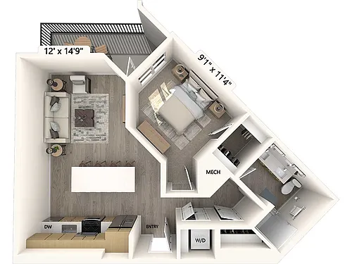 Floor plan AM12a