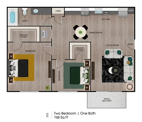 Floor plan E